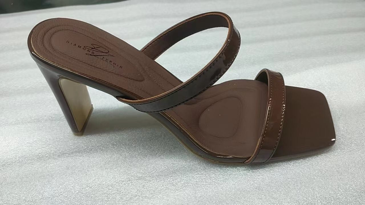 Cocoa Karen Patent Leather Sandal