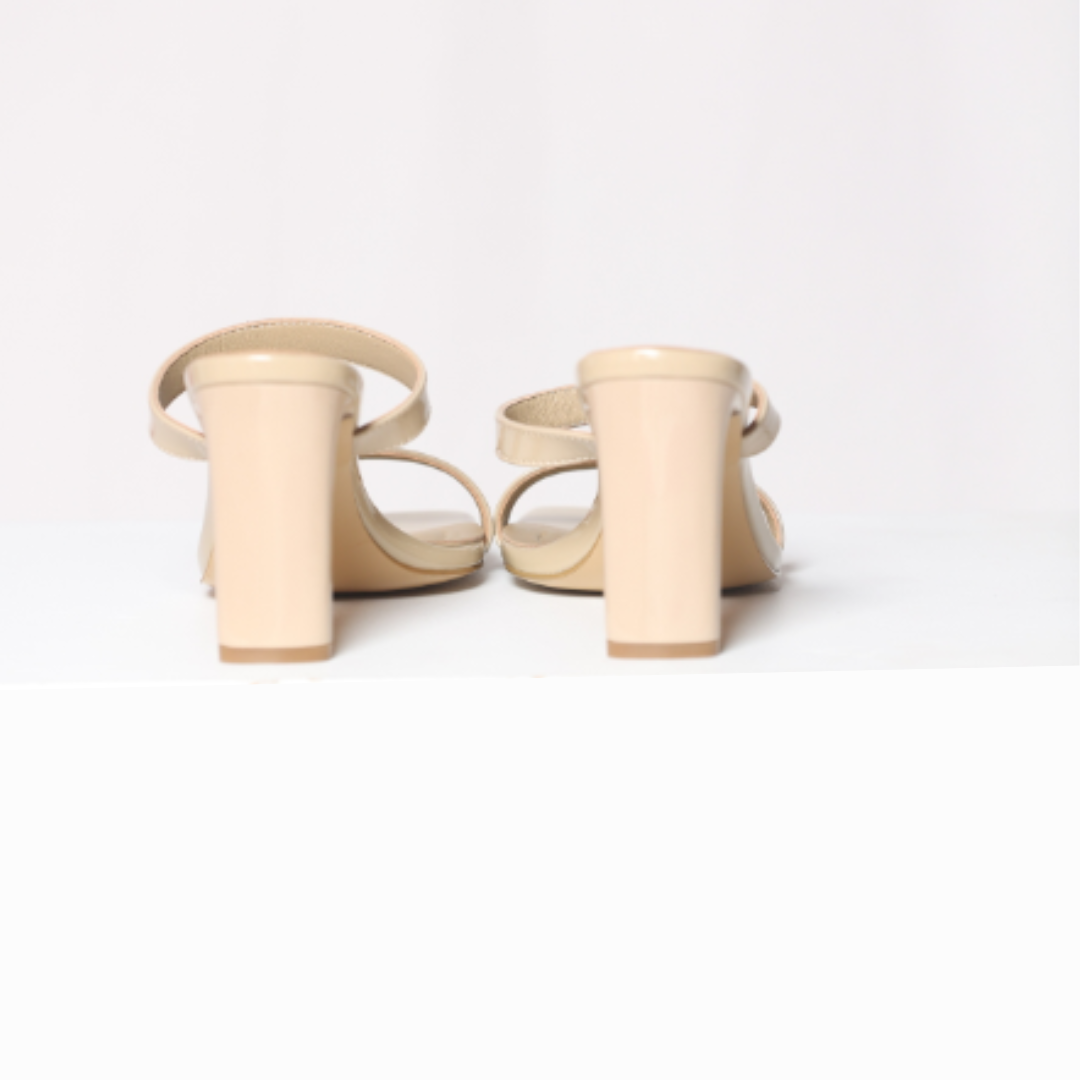 Praline Karen Patent Leather Sandal