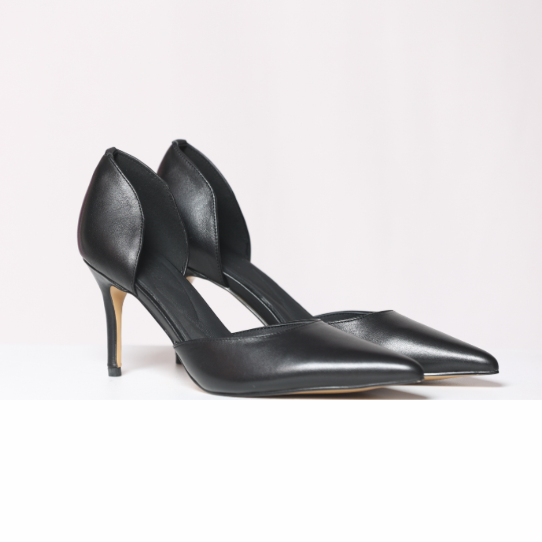 Black BriAnn Matte Stiletto Pump