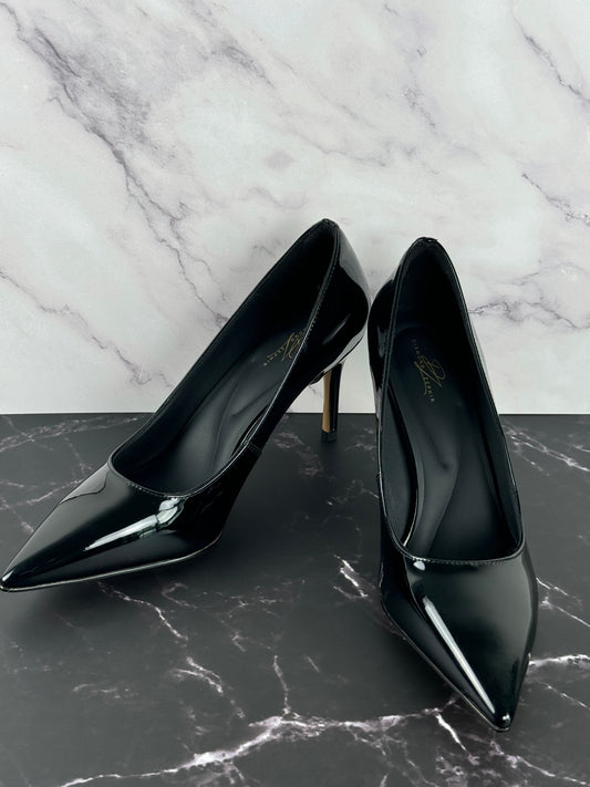 Black Tiffany Patent Leather Pump
