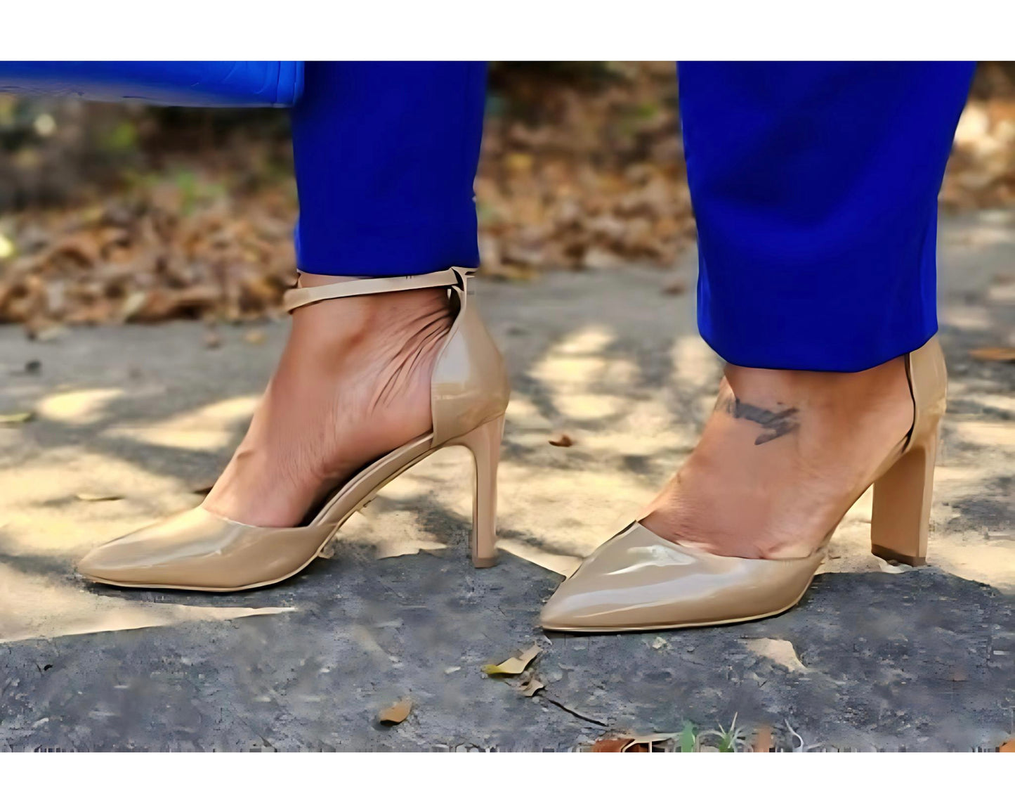 Caramel Sinatra Patent Leather Pump Collection
