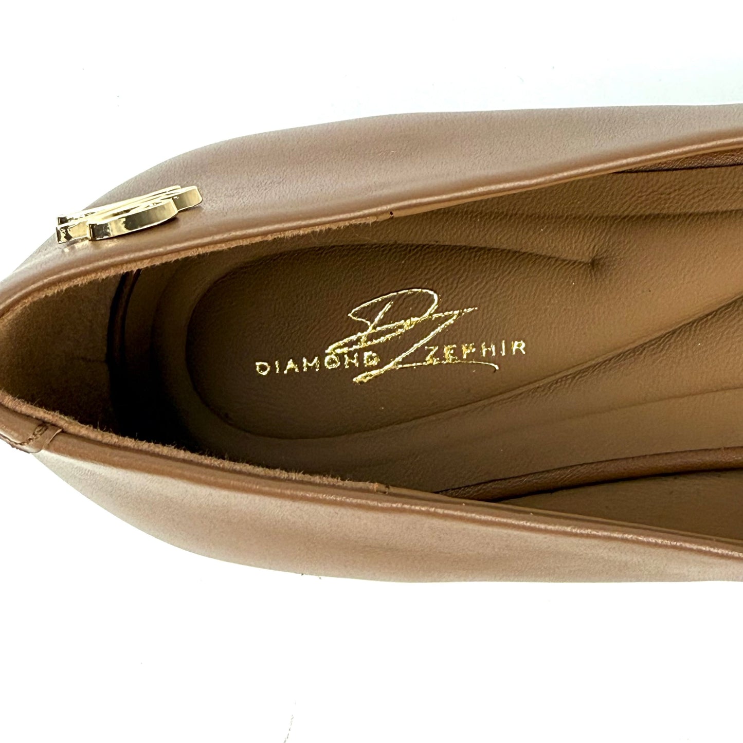 Mocha Gloria Matte Leather Ballet Flats