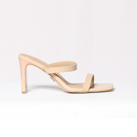 Praline Kourtnee Patent Leather Sandal