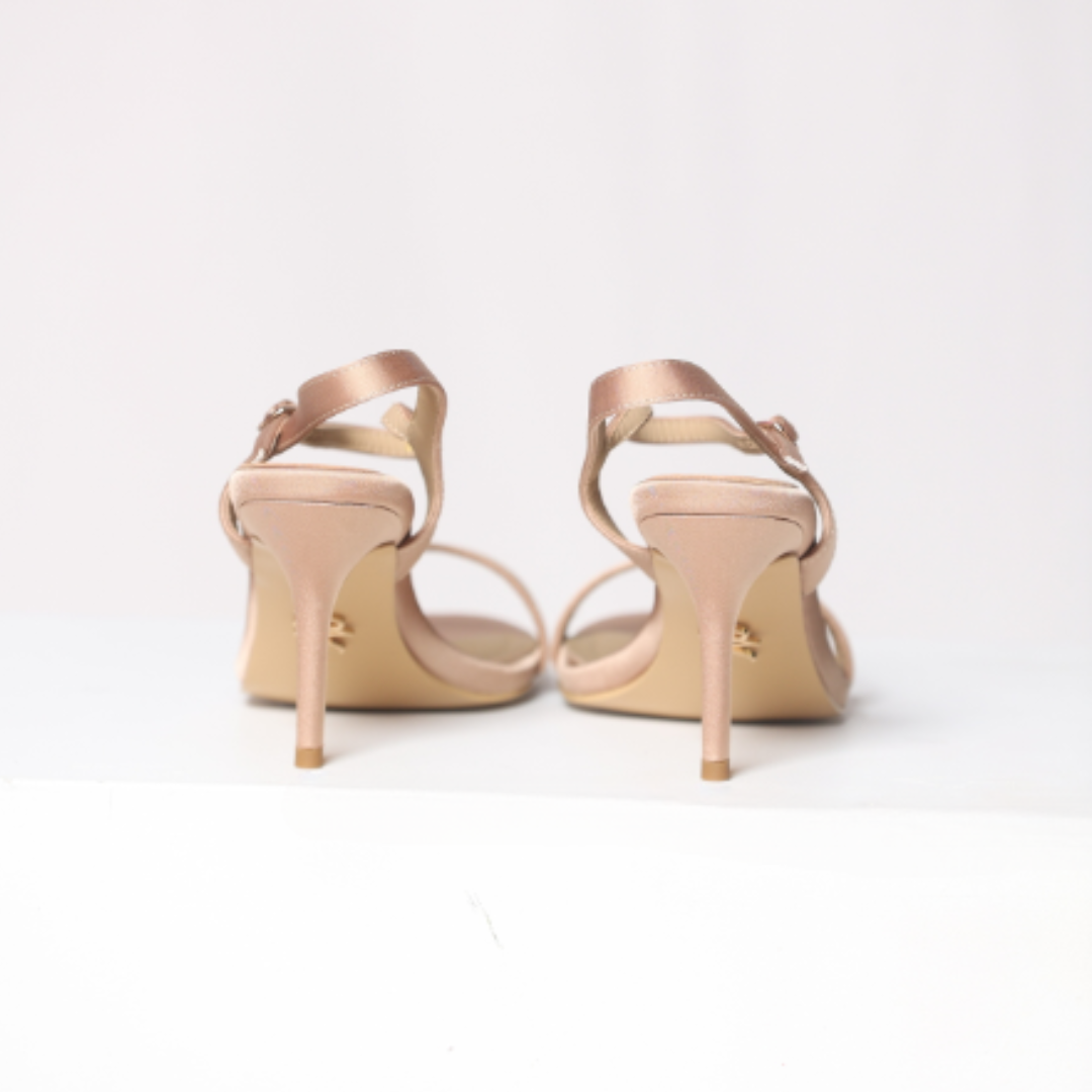 Praline Shanika Satin Heel