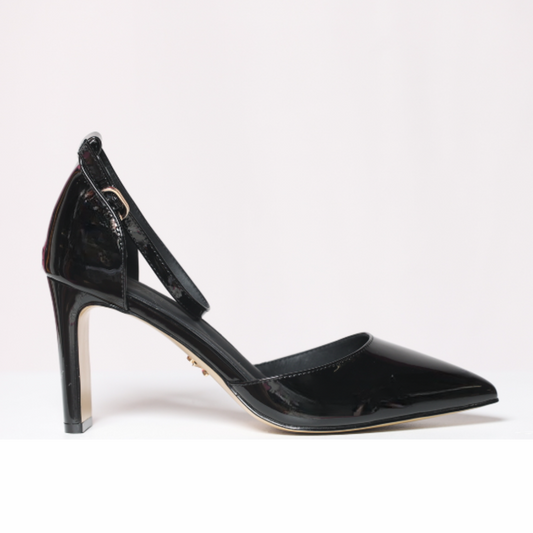 Black Sinatra Patent Leather Pump