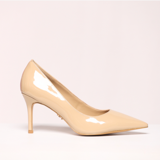 Praline Tiffany Patent Leather Pump