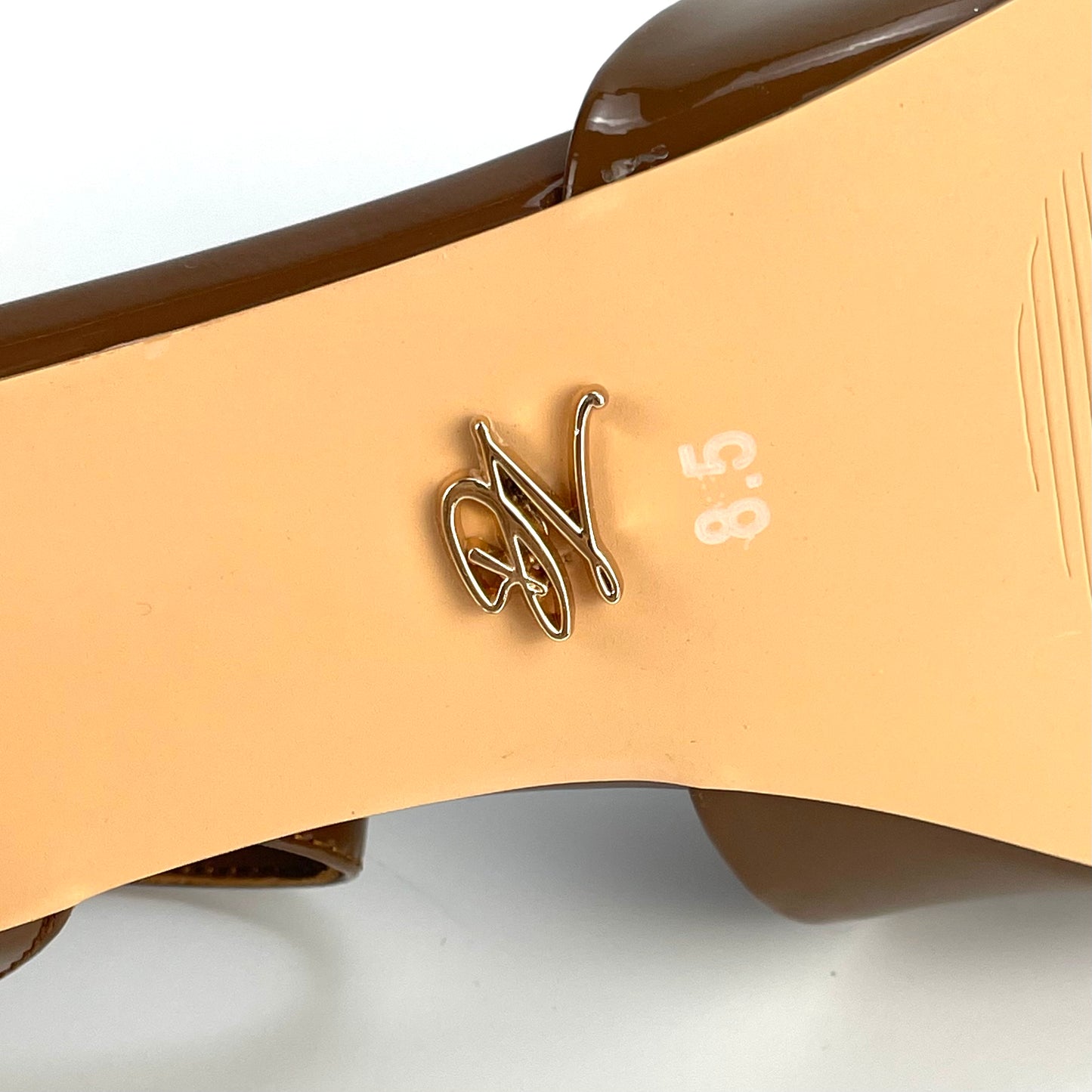 Cocoa Tomika Patent Leather Kitten Heel  (Coming in July)